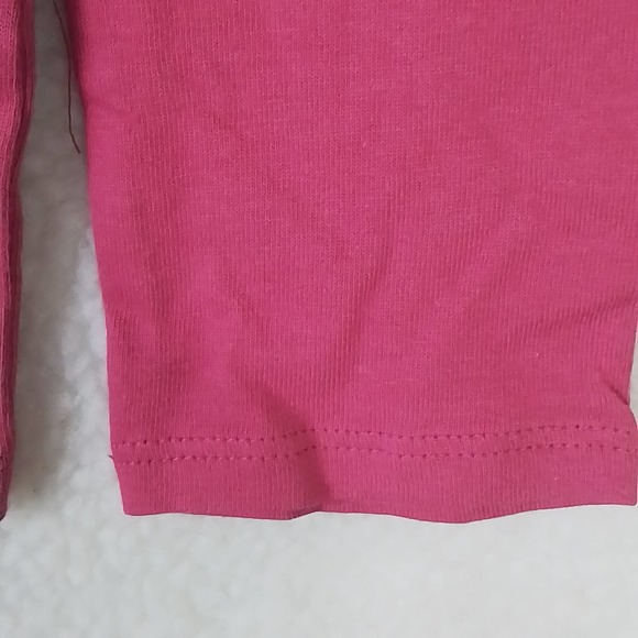Oshkosh Long Sleeve Cotton Tee Girl's Size 3T in Pink w/ Graphic Design - Picture 8 of 10